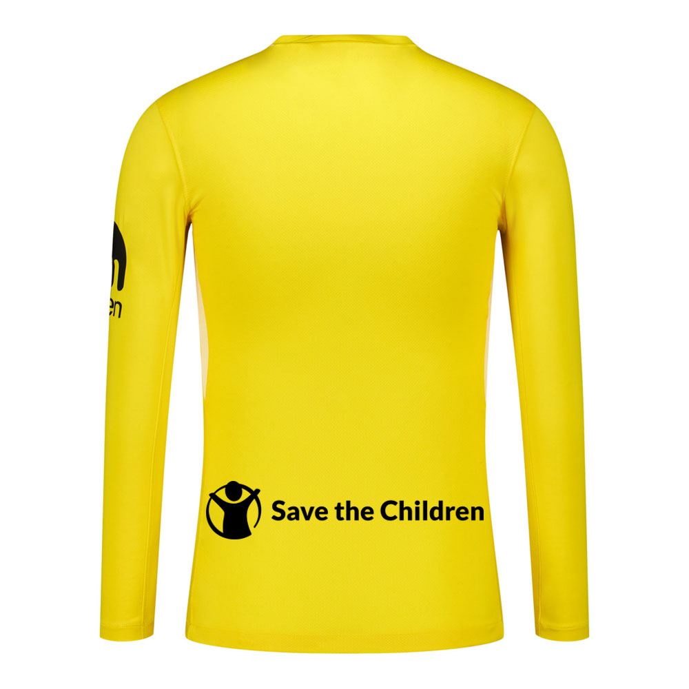 Camiseta Portero Niño Manga Larga Amarilla 25/26 image number null